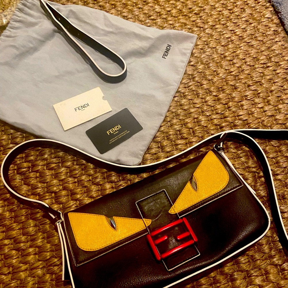 Fendi Bugs Baguette Bag
